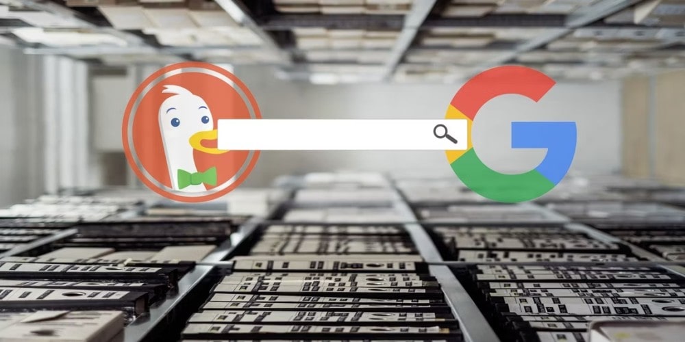 DuckDuckGo and google